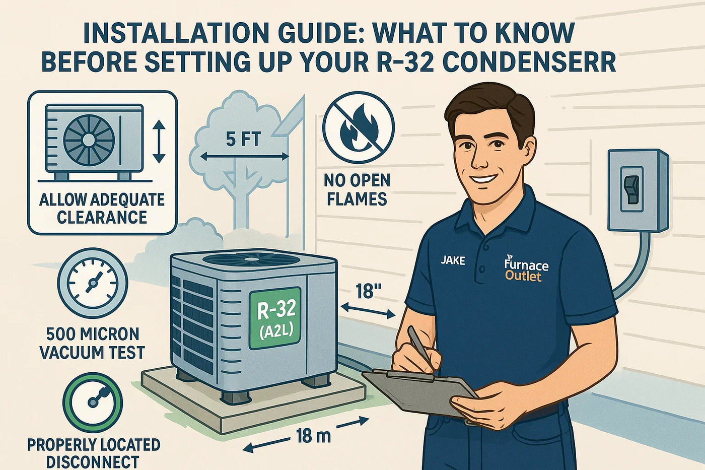 Installation Guide: What to Know Before Setting Up Your R-32 Condenser