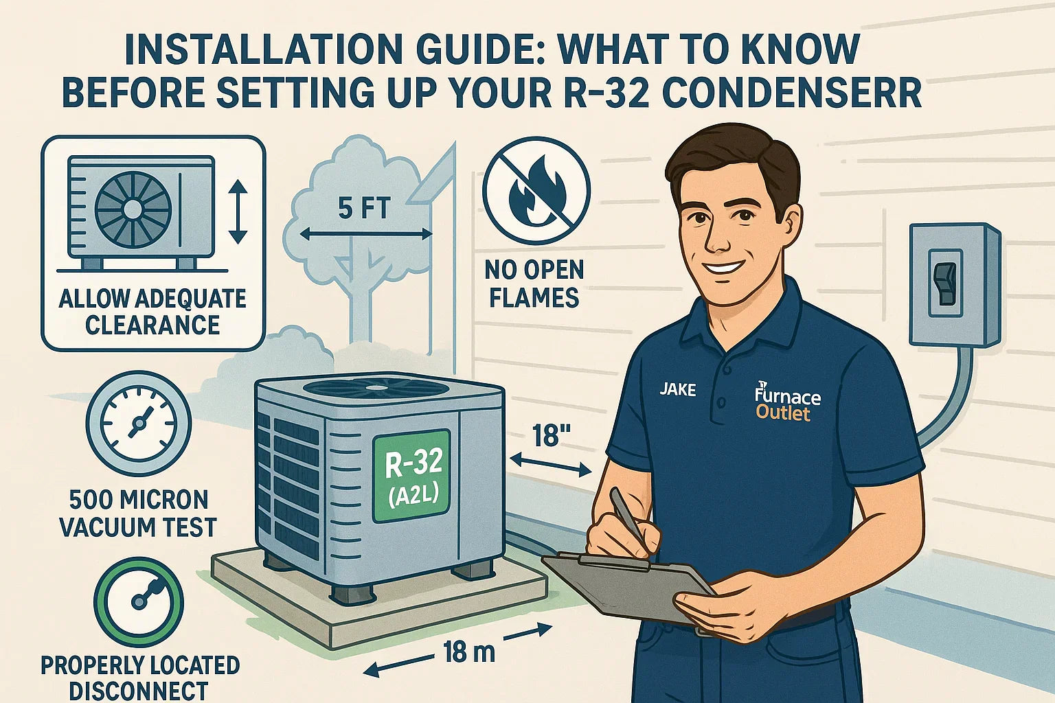 Installation Guide What to Know Before Setting Up Your R-32 Condenser