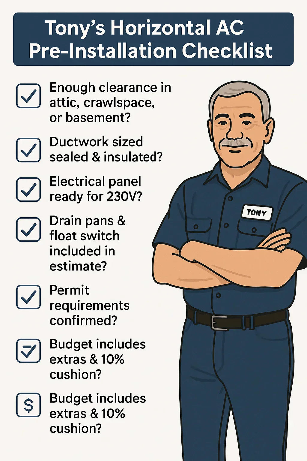 Installation Guide: What to Know Before You Buy a Horizontal AC