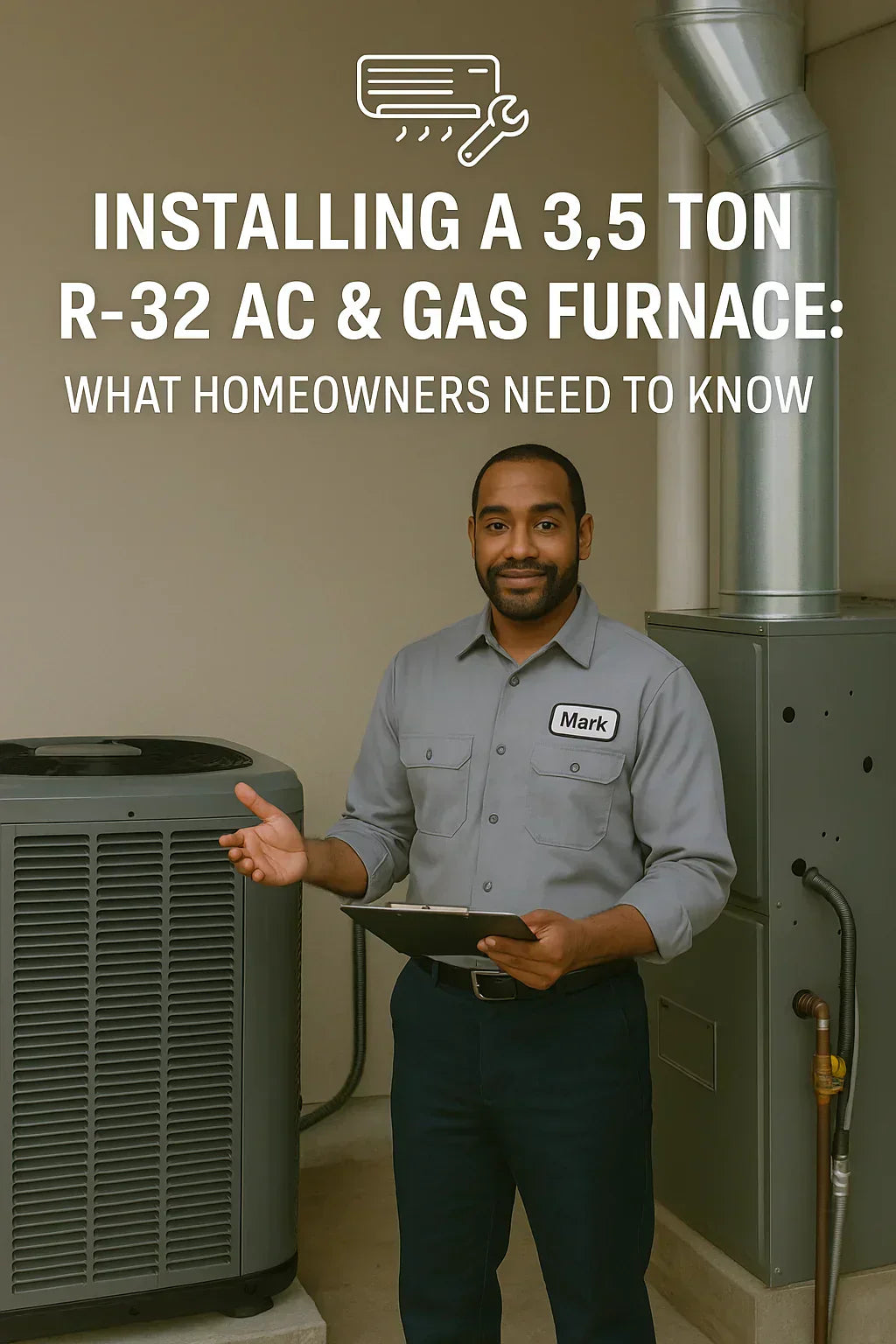 Installing a 3.5 Ton R-32 AC & Gas Furnace: What Homeowners Need to Know