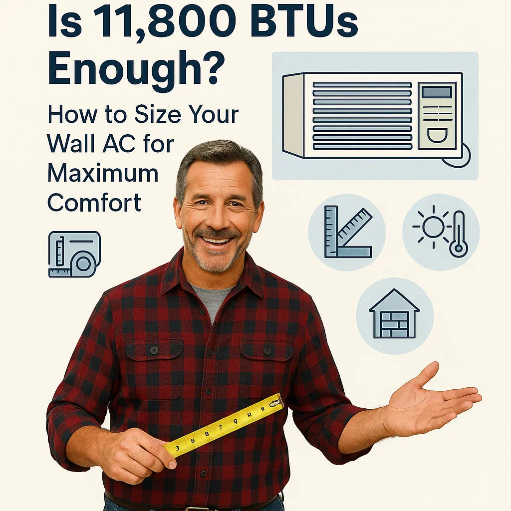 Is 11,800 BTUs Enough? How to Size Your Wall AC for Maximum Comfort