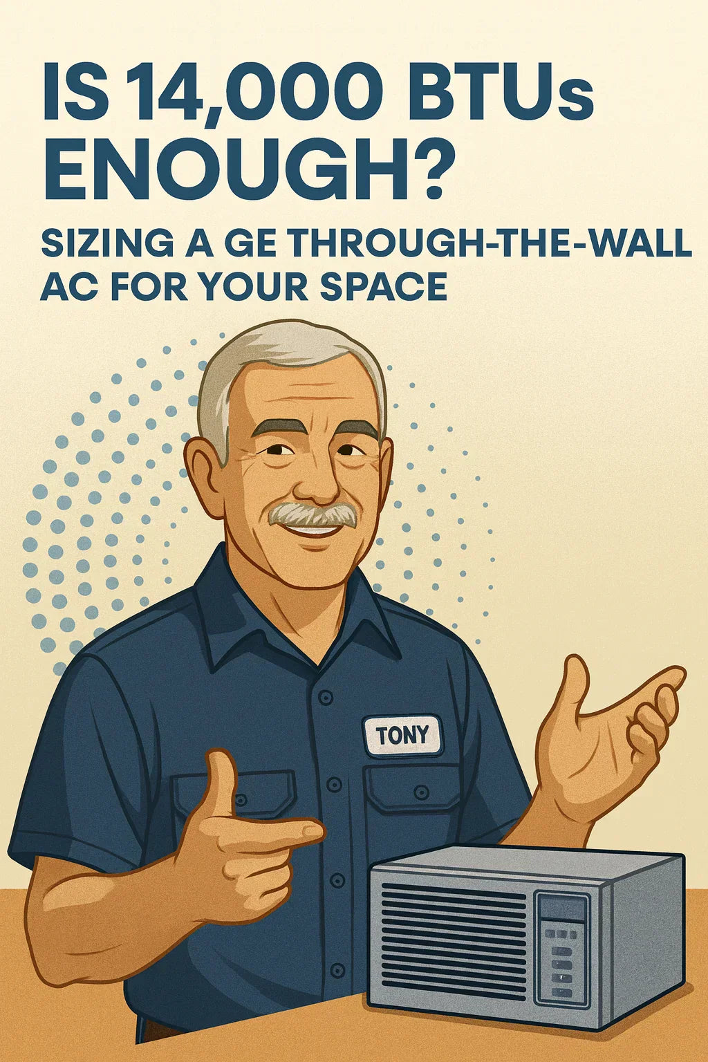 Is 14,000 BTUs Enough? Sizing a GE Through-the-Wall AC for Your Space
