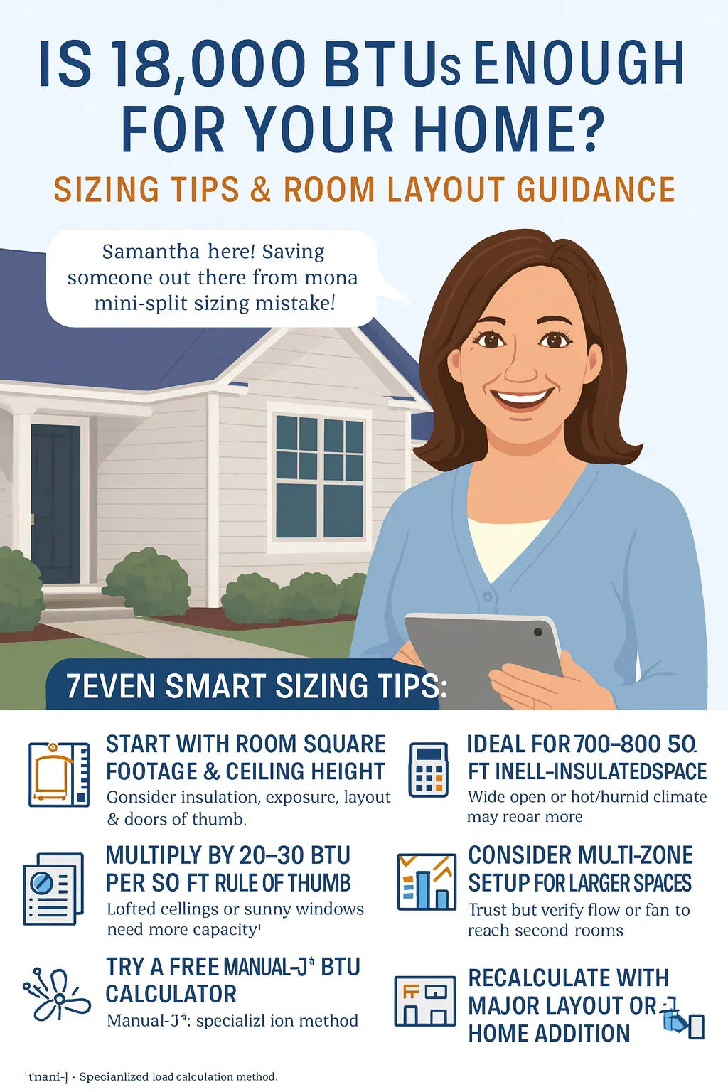 Is 18,000 BTUs Enough for Your Home? Sizing Tips & Room Layout Guidance