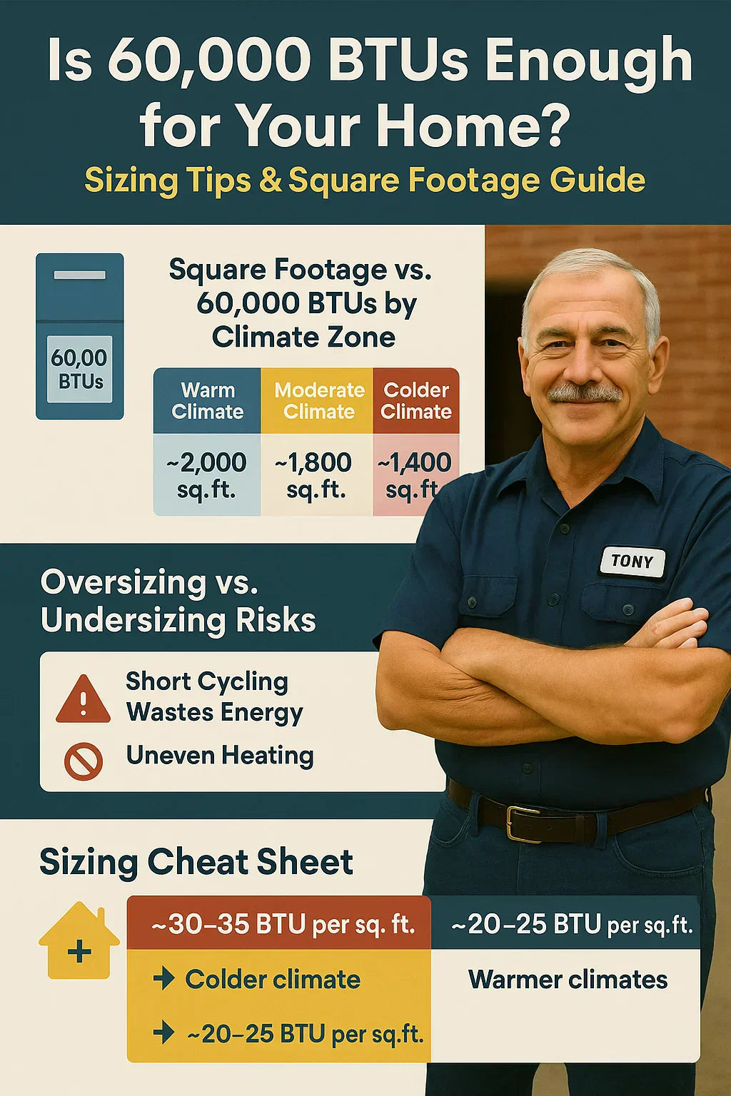 Is 60,000 BTUs Enough for Your Home? Sizing Tips & Square Footage Guide