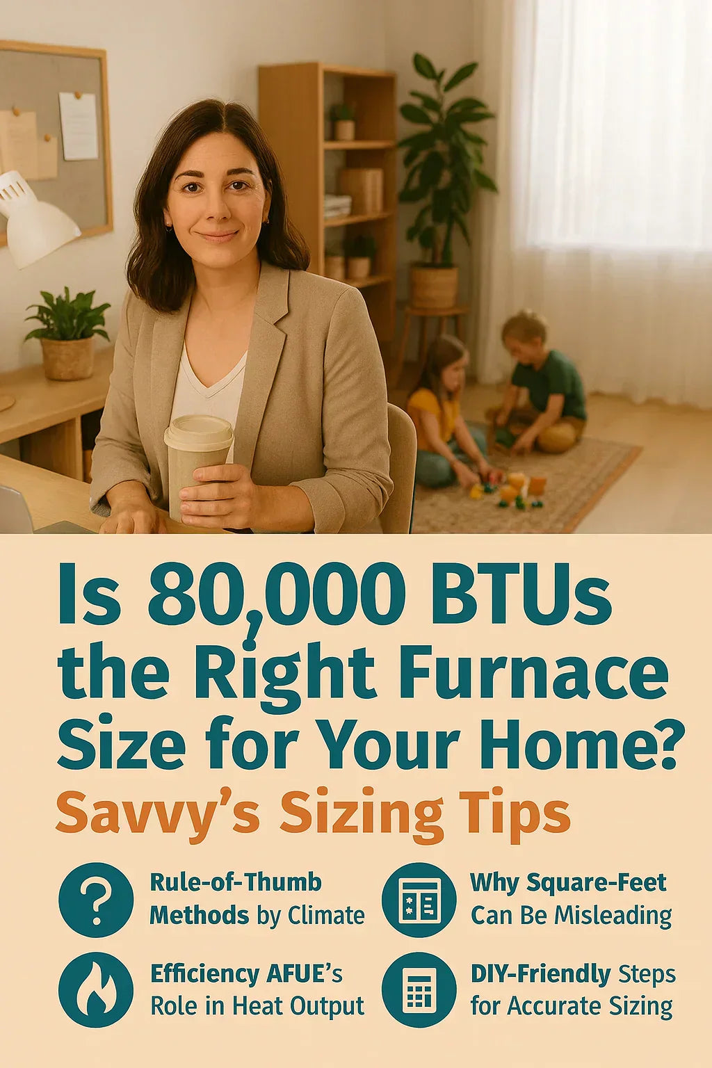 Is 80,000 BTUs the Right Furnace Size for Your Home? Savvy’s Sizing Tips