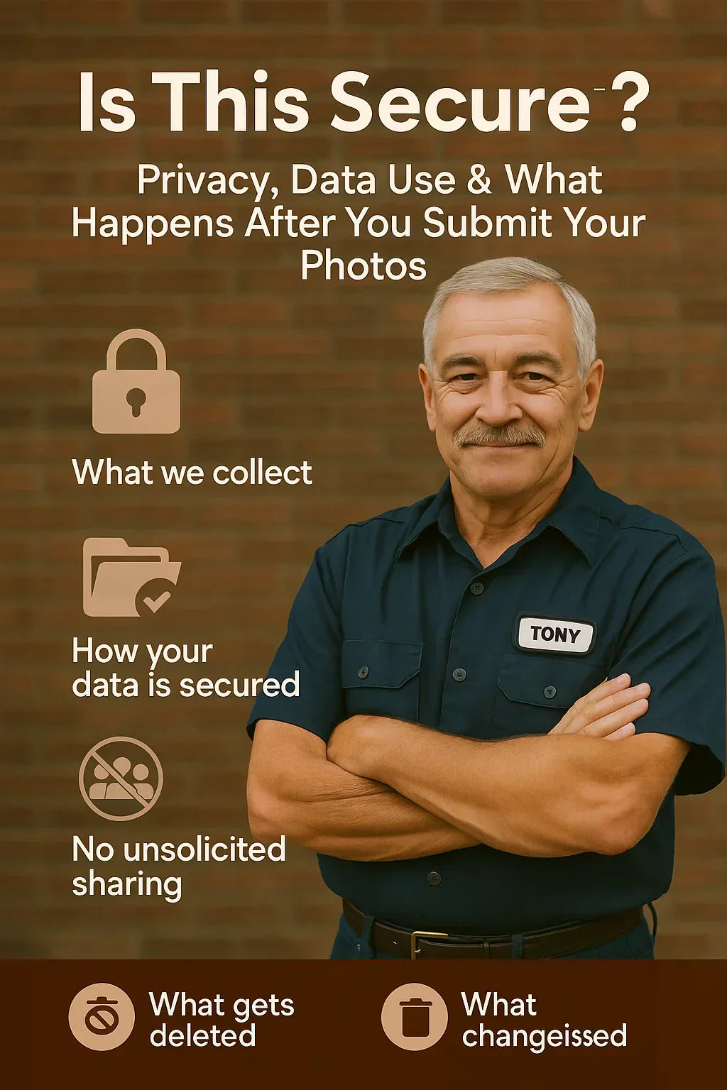 Is This Secure? Privacy, Data Use & What Happens After You Submit Your Photos