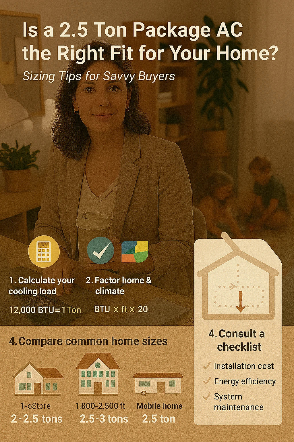 Is a 2.5 Ton Package AC the Right Fit for Your Home Sizing Tips for Savvy Buyers