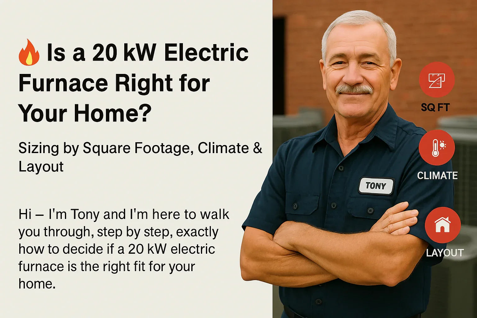 Is a 20 kW Electric Furnace Right for Your Home Sizing by Square Footage, Climate & Layout