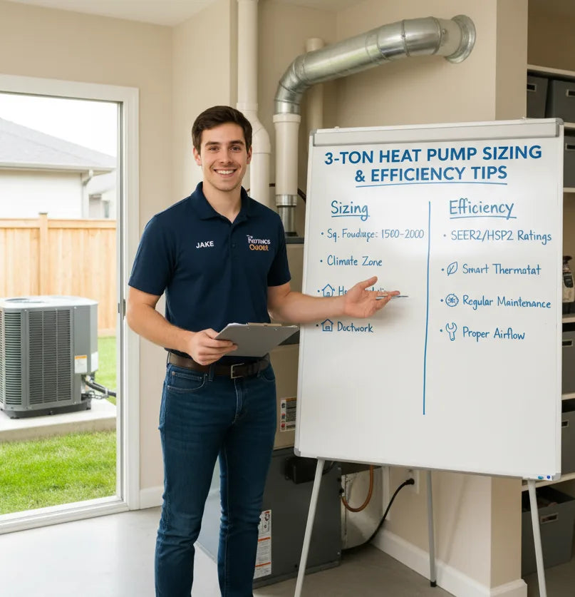 Is a 3-Ton Heat Pump Right for Your Home? Sizing & Efficiency Tips