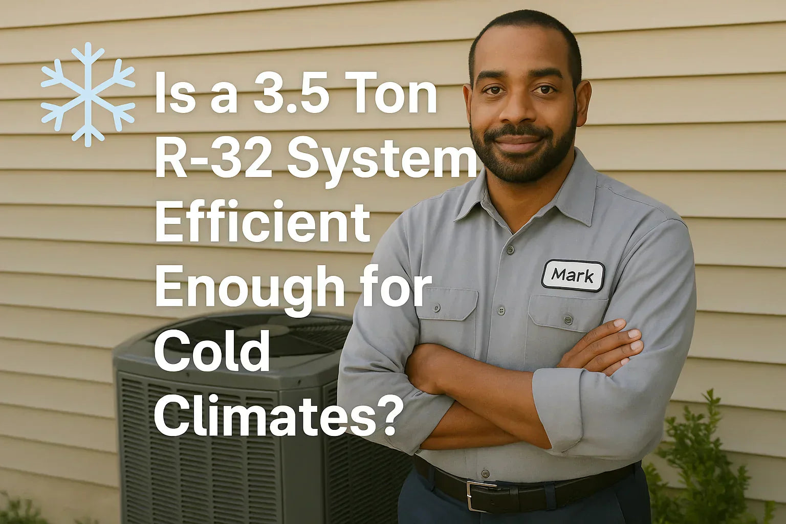 Is a 3.5 Ton R-32 System Efficient Enough for Cold Climates?
