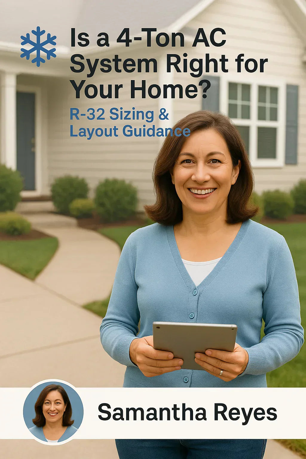 Is a 4-Ton AC System Right for Your Home? R-32 Sizing & Layout Guidance