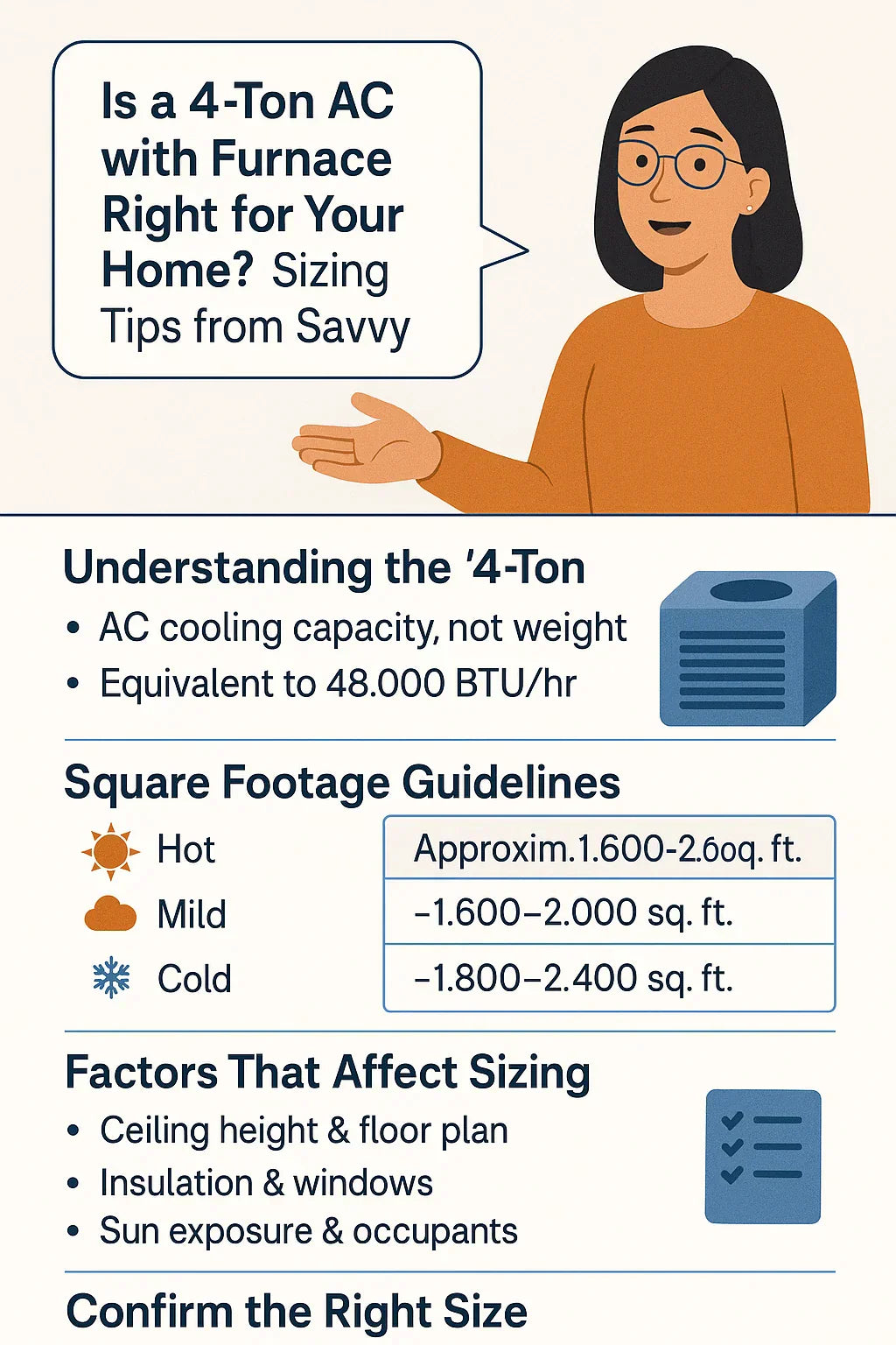 Is a 4-Ton AC with Furnace Right for Your Home Sizing Tips from Savvy
