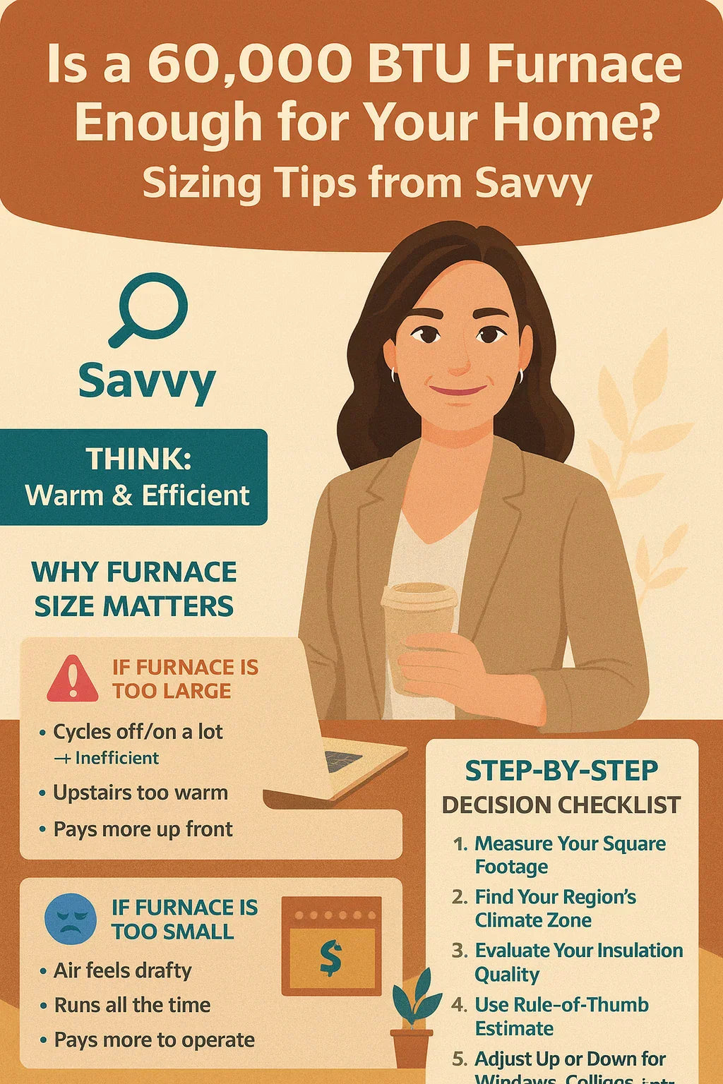 Is a 60,000 BTU Furnace Enough for Your Home? Sizing Tips from Savvy