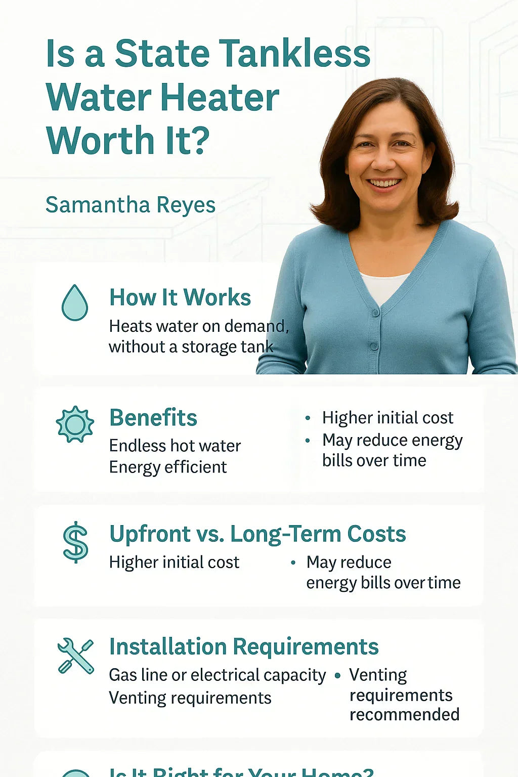 Is a State Tankless Water Heater Worth It? What Homeowners Should Know