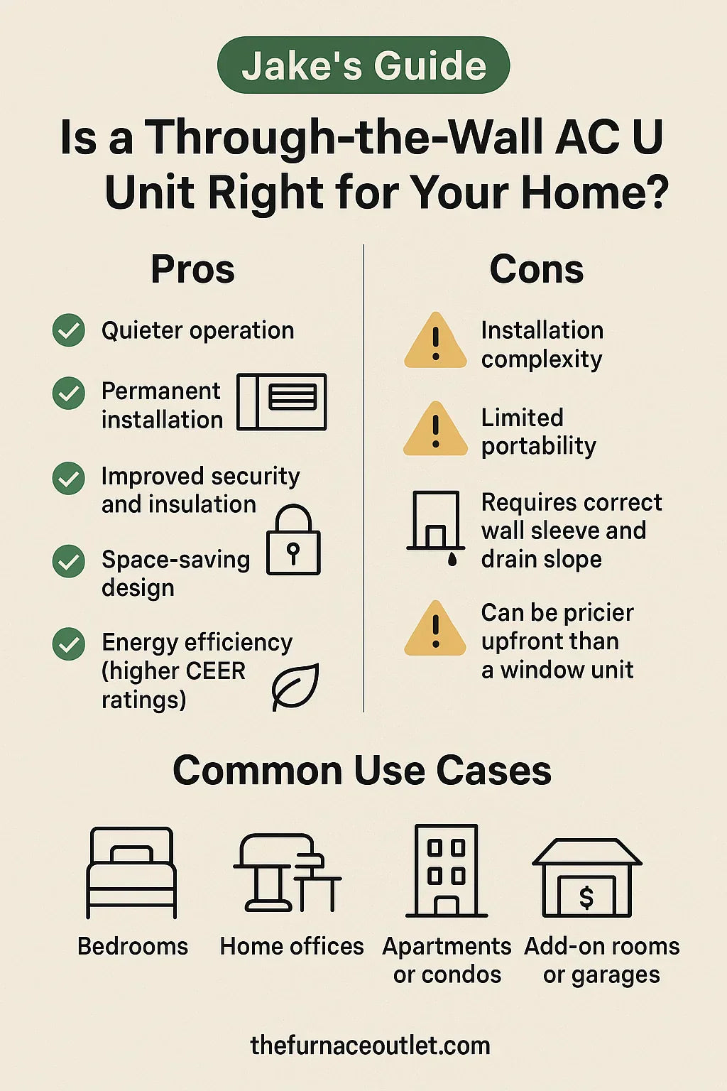 Is a Through-the-Wall AC Unit Right for Your Home Pros, Cons & Common Use Cases