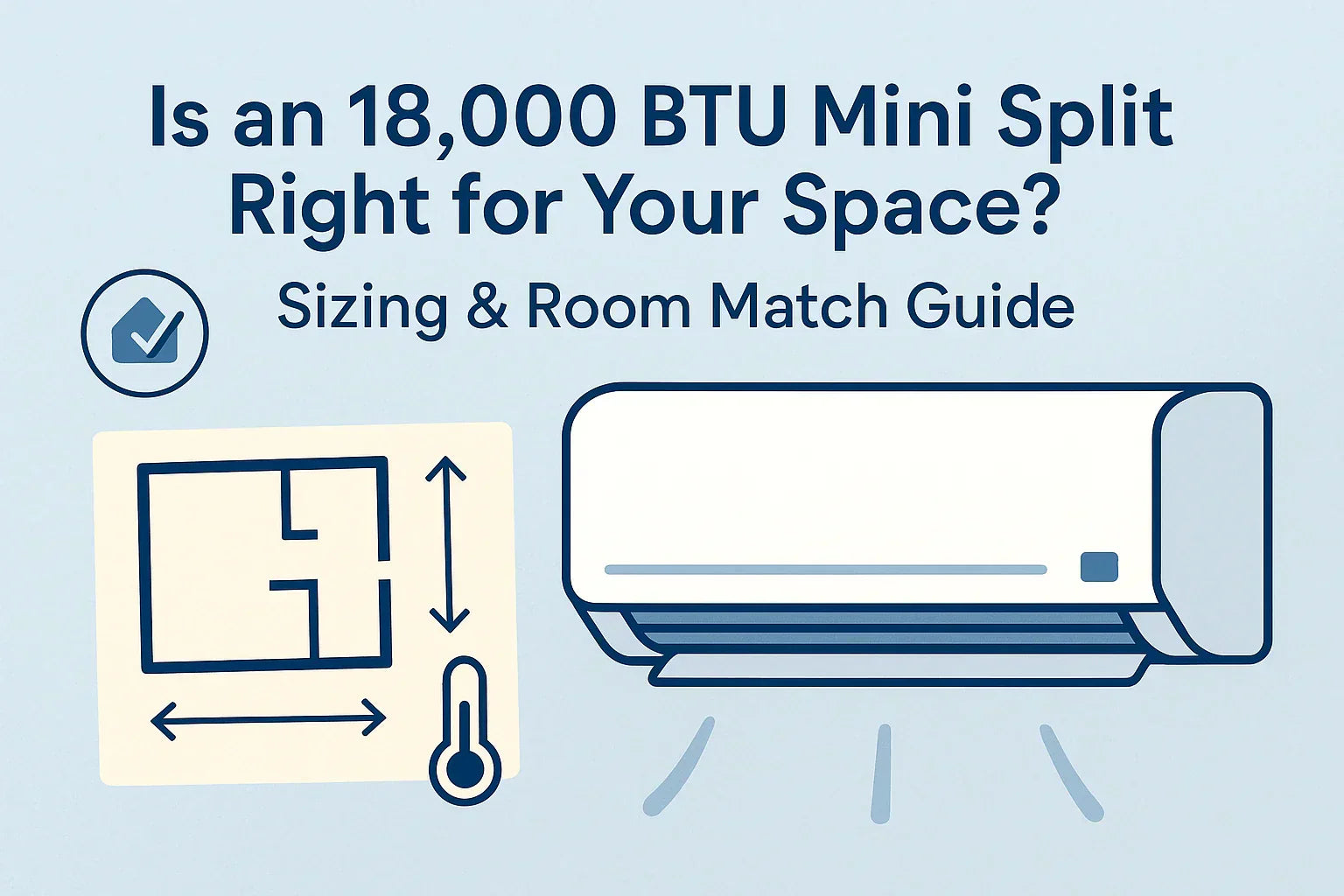 Is an 18,000 BTU Mini Split Right for Your Space? Sizing & Room Match Guide