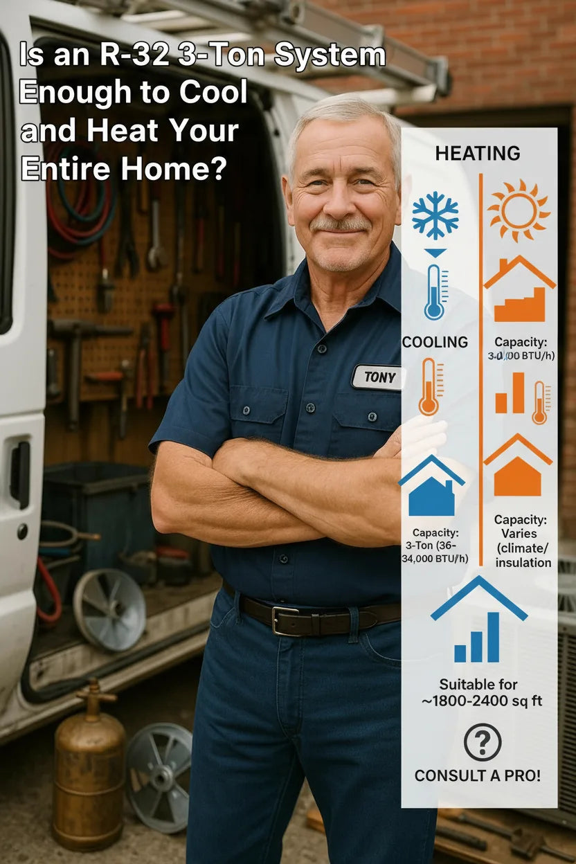 Is an R-32 3-Ton System Enough to Cool and Heat Your Entire Home
