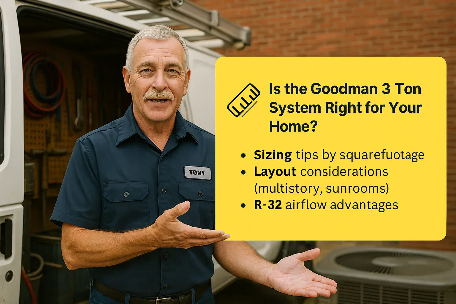 Is the Goodman 3 Ton R-32 System Right for Your Home Sizing & Layout Tips