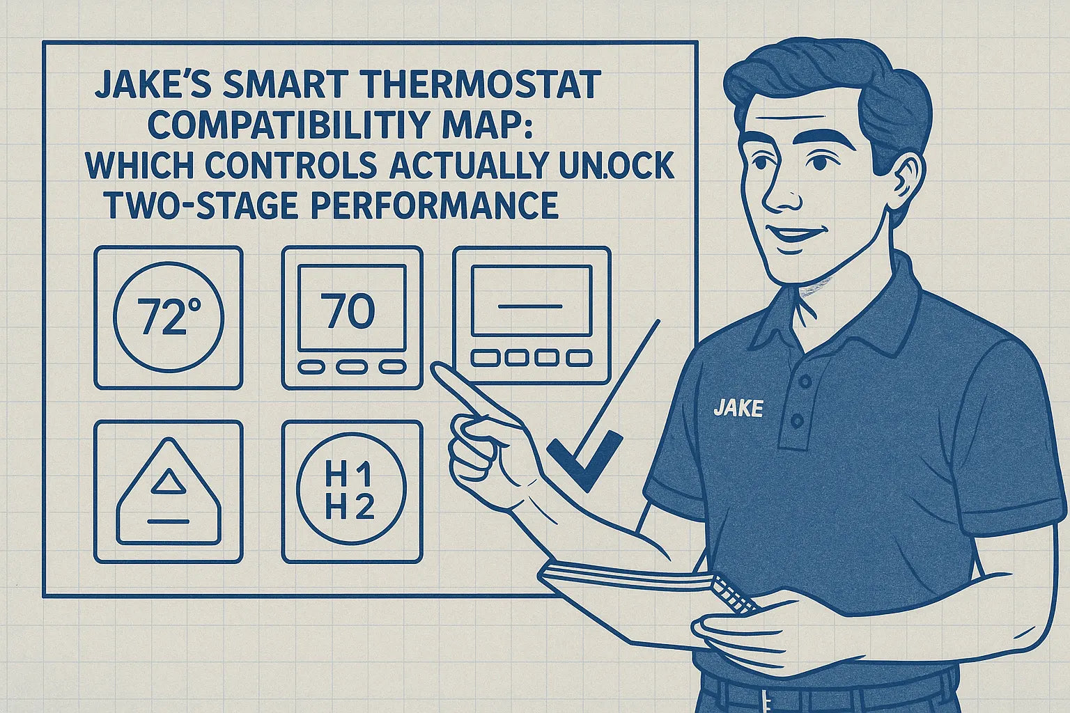 Jake’s Smart Thermostat Compatibility Map Which Controls Actually Unlock Two-Stage Performance