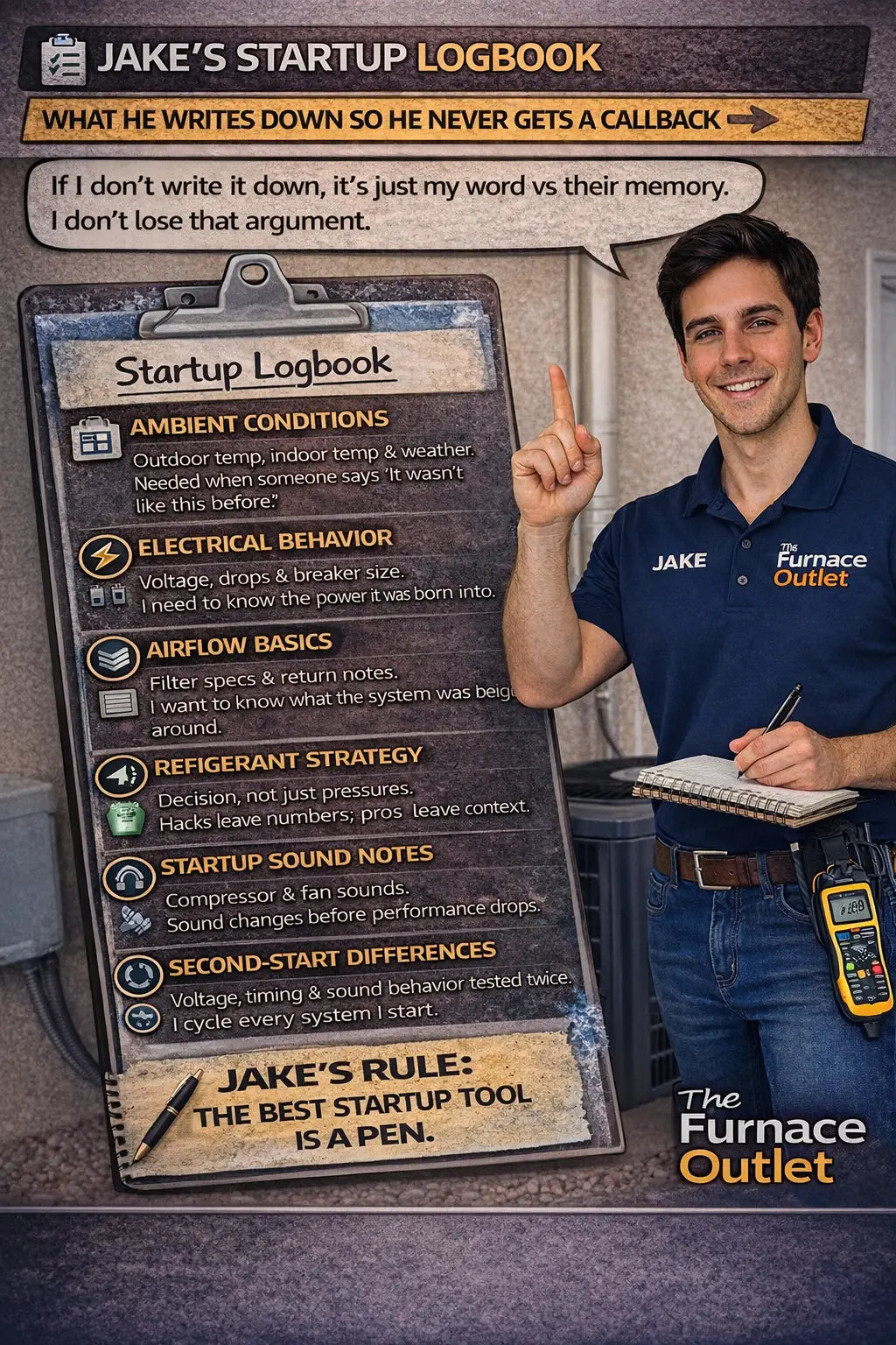 Jake’s Startup Logbook: What He Writes Down So He Never Gets a Callback