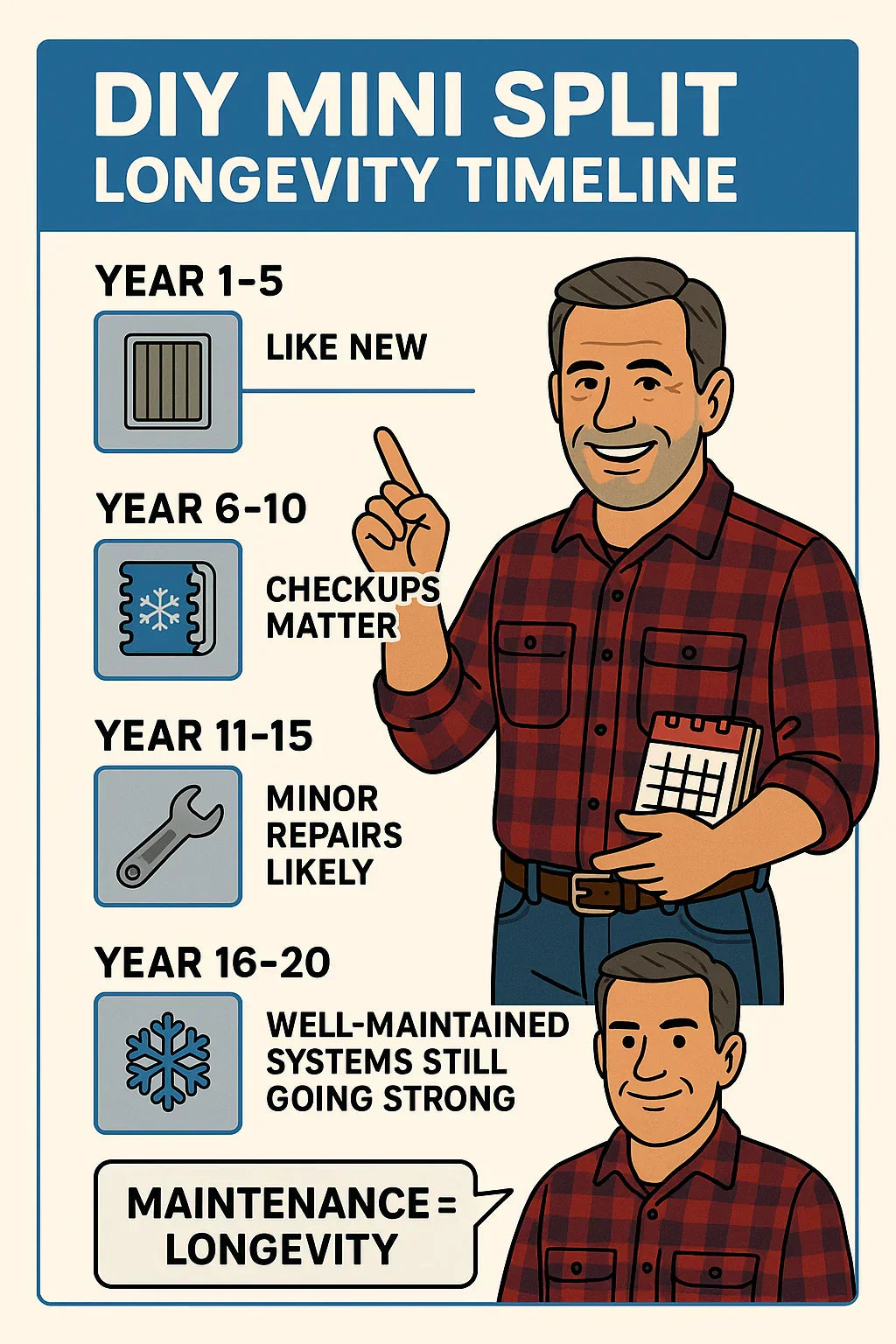 Longevity Guide How Long Will a DIY Mini Split Last in 2025