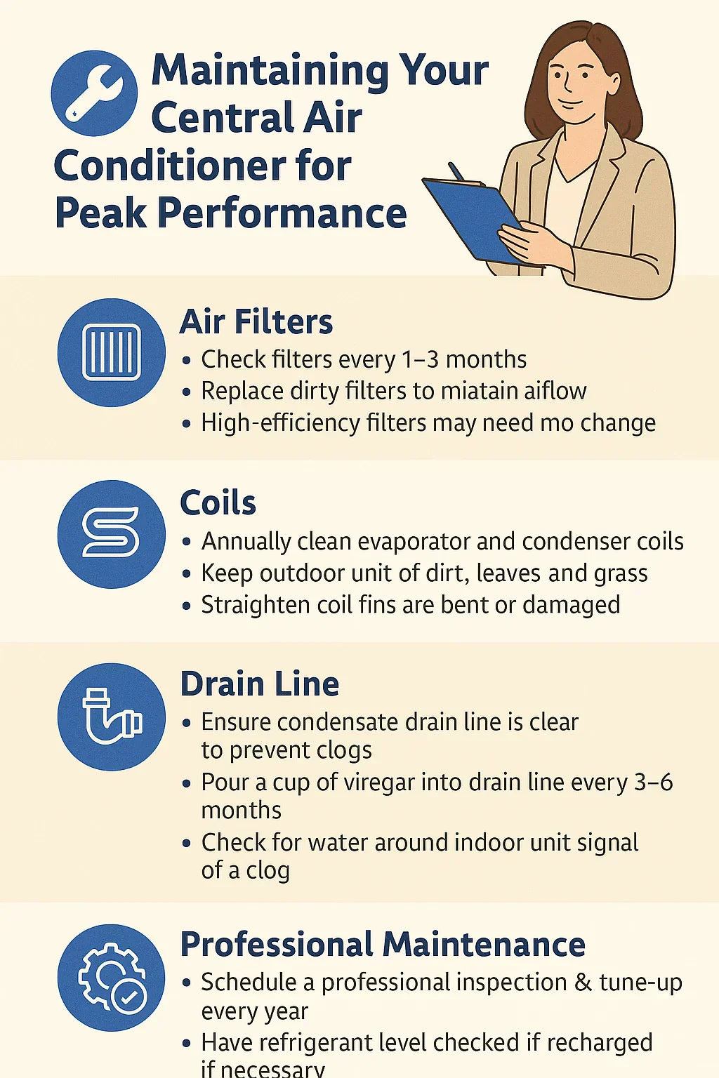 Maintaining Your Central Air Conditioner for Peak Performance