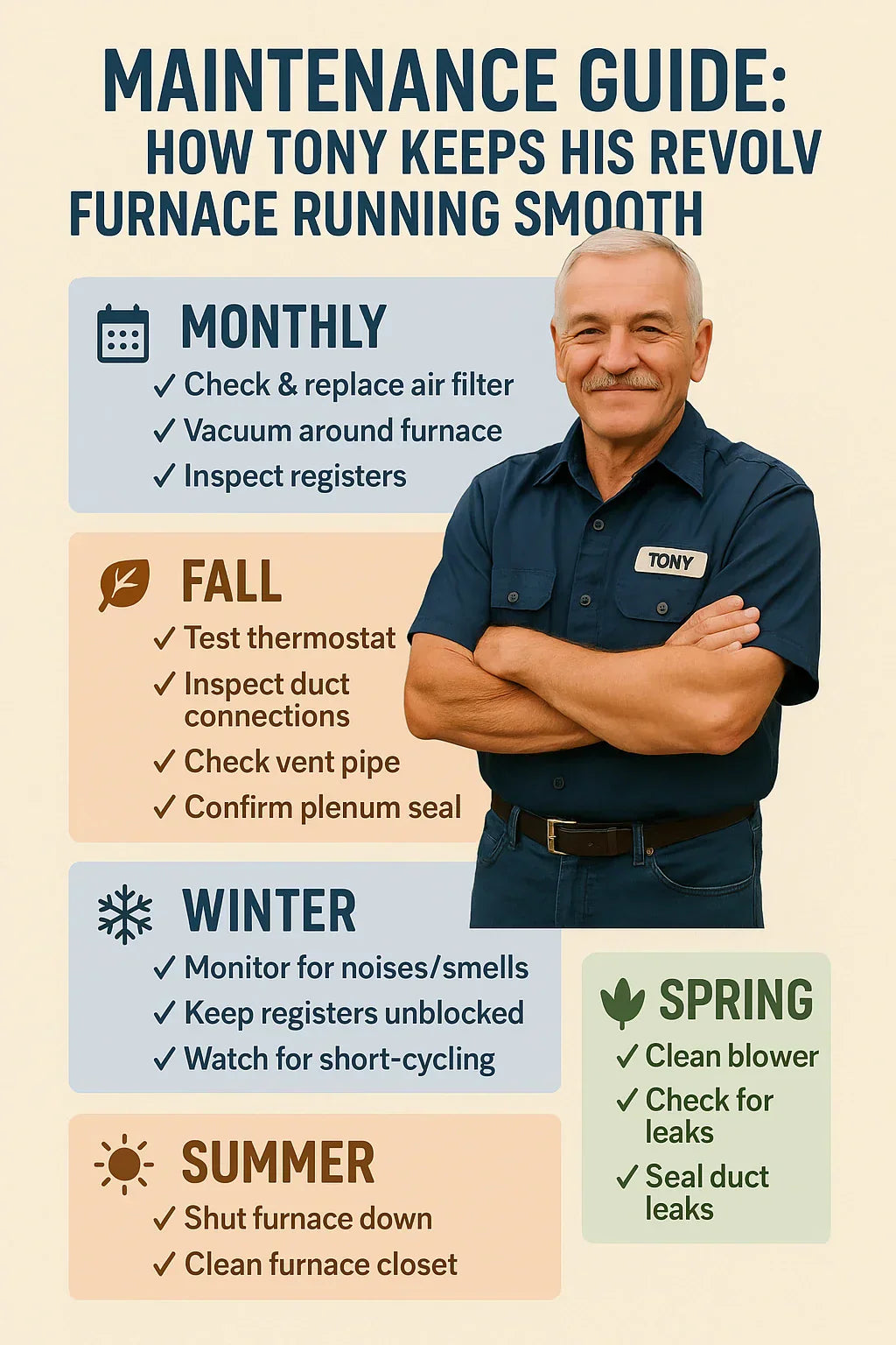 Maintenance Guide How Tony Keeps His Revolv Furnace Running Smooth