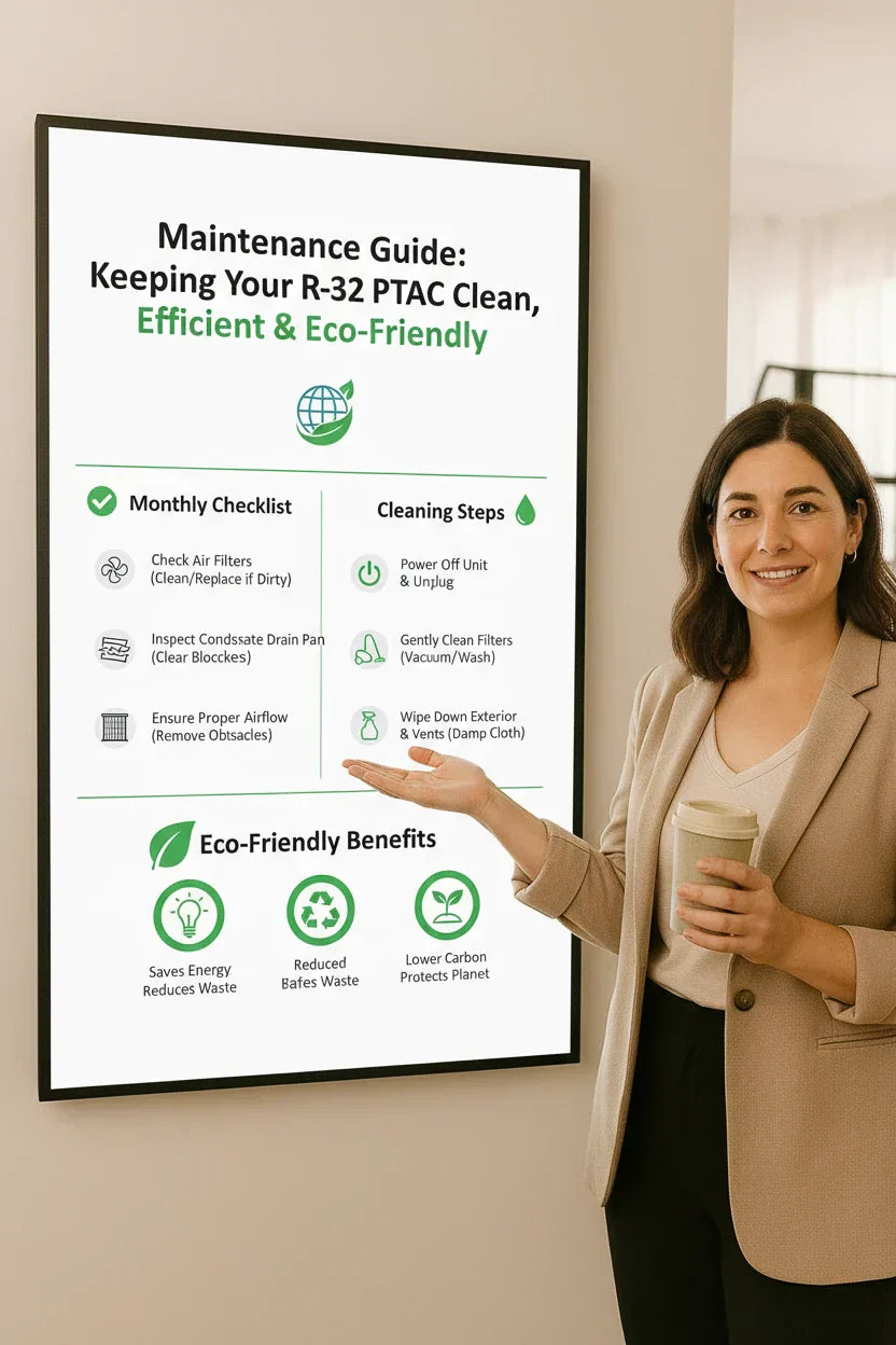 Maintenance Guide: Keeping Your R-32 PTAC Clean, Efficient & Eco-Friendly