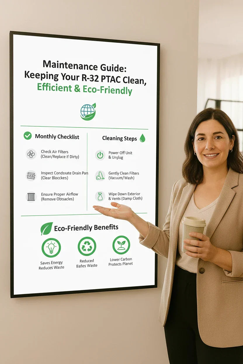 Maintenance Guide Keeping Your R-32 PTAC Clean, Efficient & Eco-Friendly