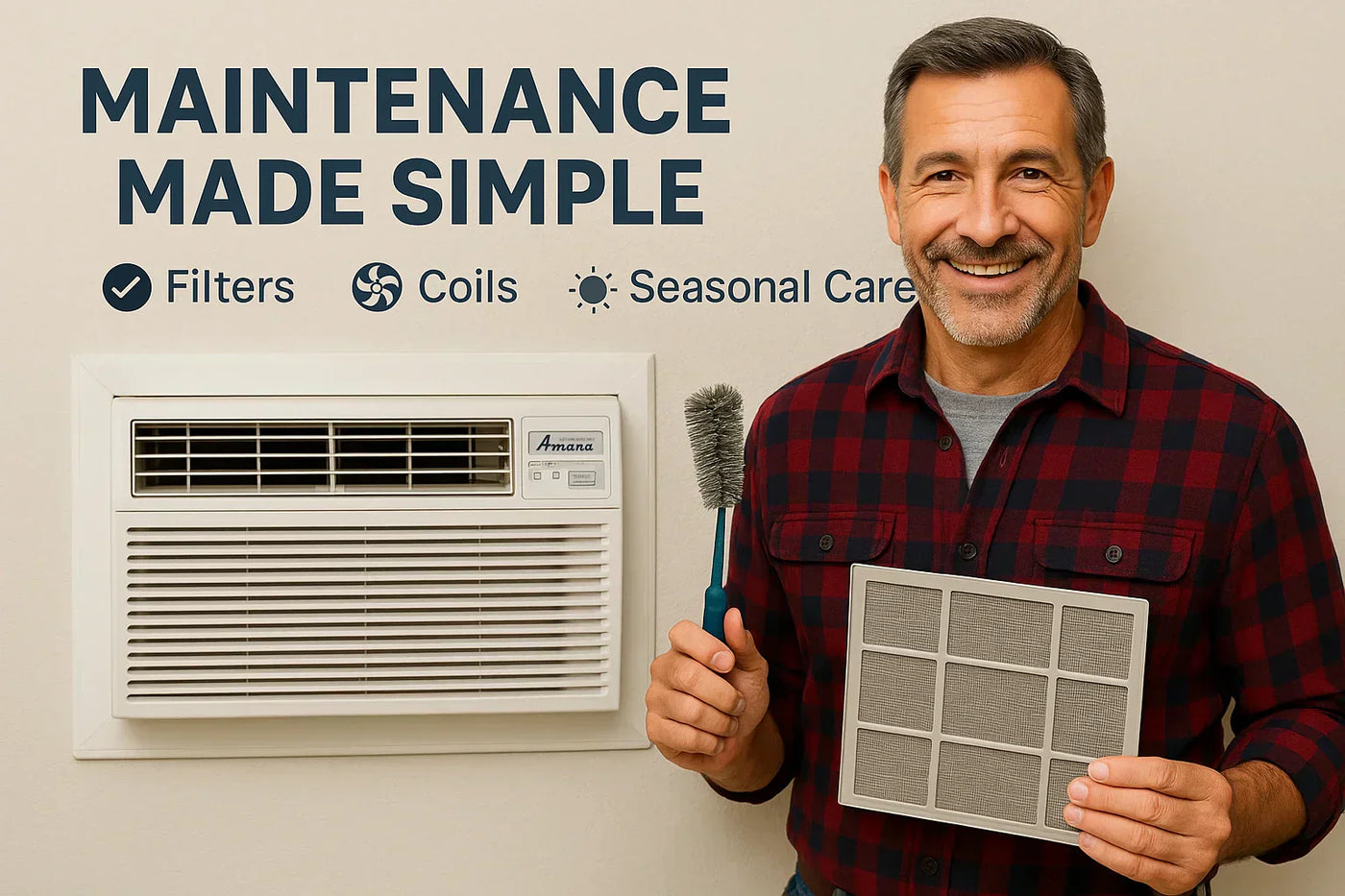 Maintenance Made Simple: Filters, Coils & Seasonal Care