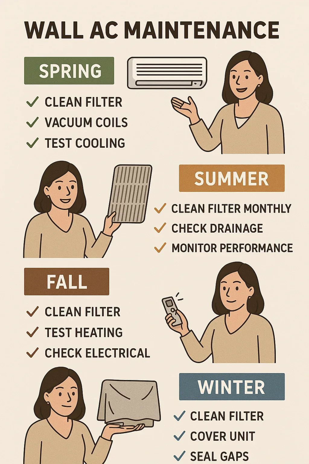 Maintenance Tips How Savvy Keeps Her Amana 9,300 BTU Unit Running Like New
