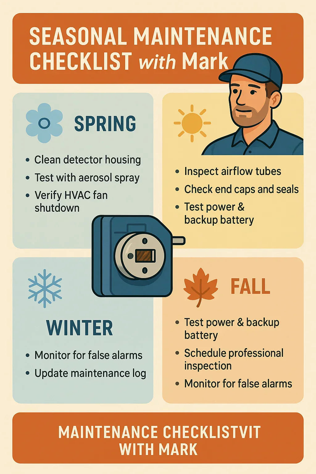 Maintenance Tips: How to Keep Your Daikin Duct Smoke Detector Working Properly