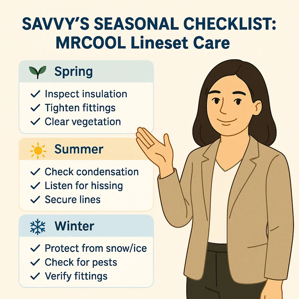 Maintenance Tips for MRCOOL Pre-Charged Linesets Longevity & Leak Prevention