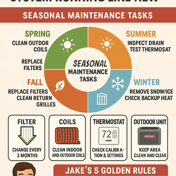 Essential HVAC Maintenance Tips to Extend System Lifespan Calibrate and Test Thermostat Settings Quarterly