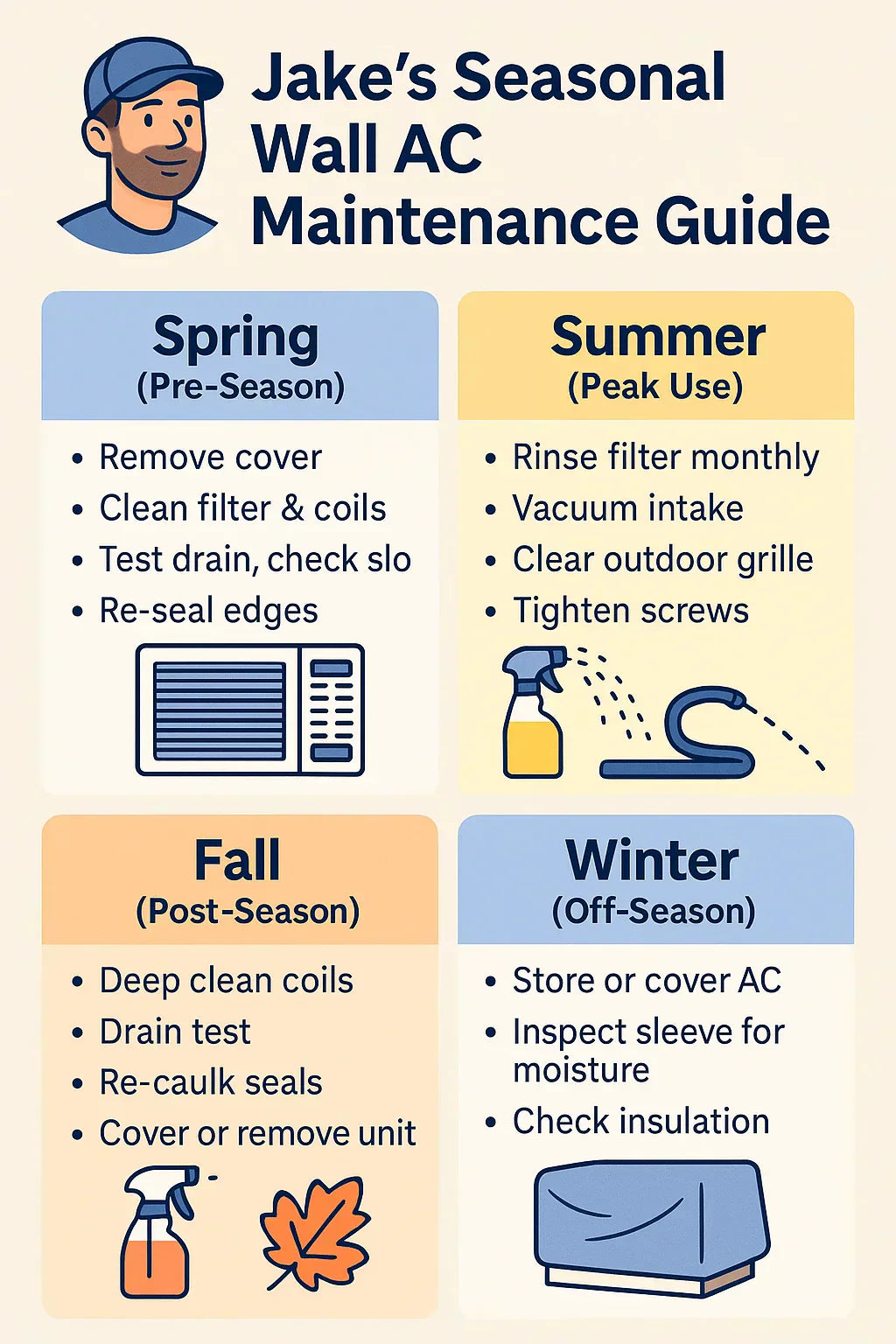 How to Maintain the Original Performance of Your Through-the-Wall Air Conditioner