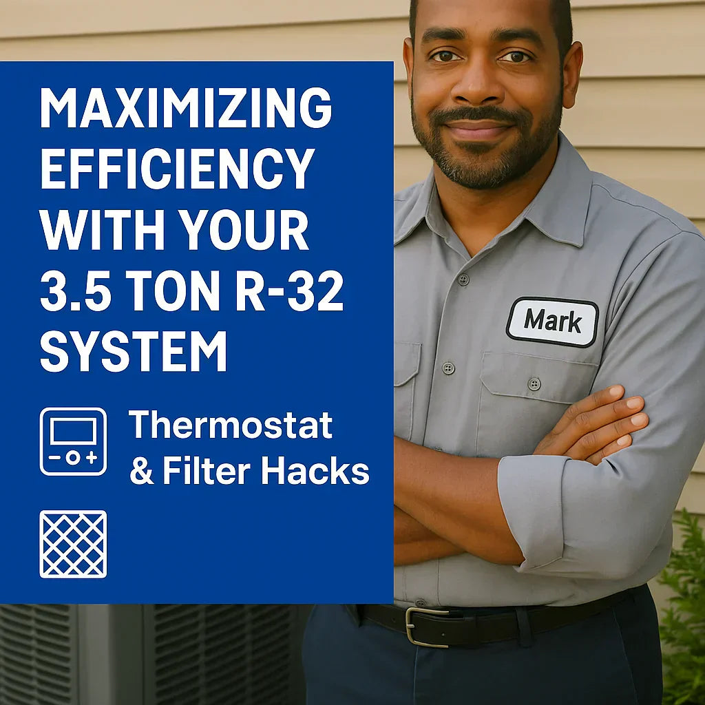 Maximizing Efficiency with Your 3.5 Ton R-32 System: Thermostat & Filter Hacks