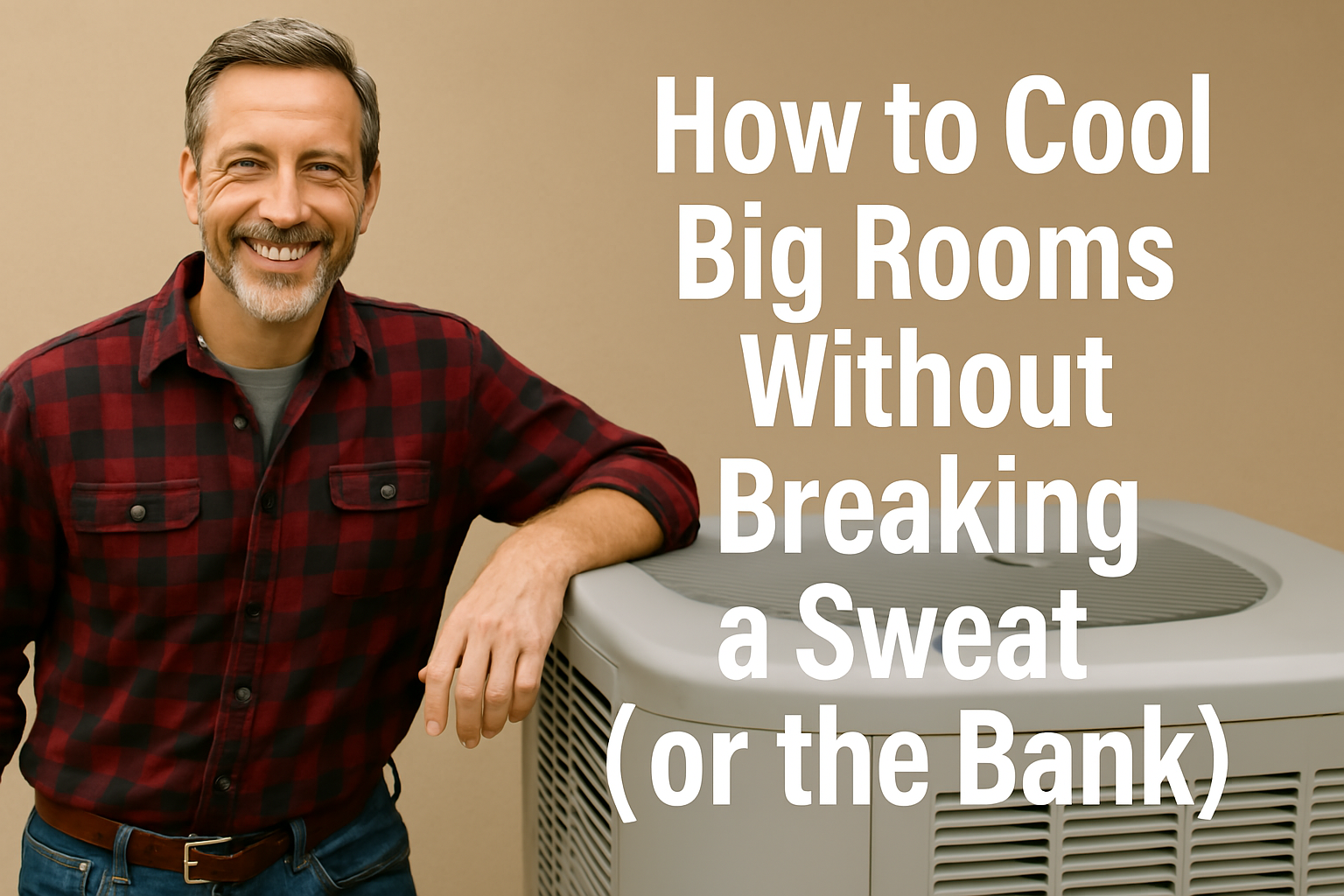 How to Cool Big Rooms Without Breaking a Sweat (or the Bank)