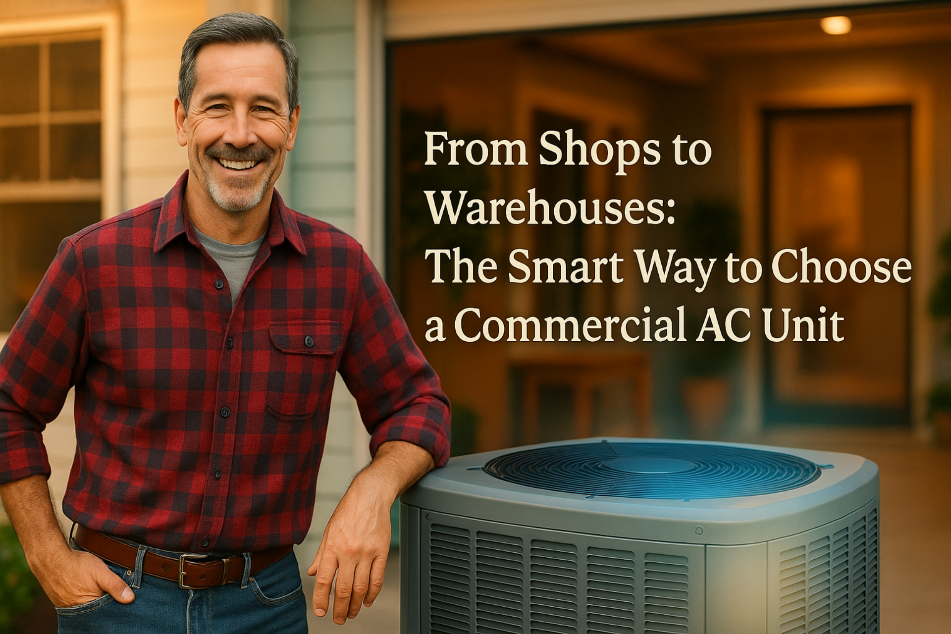 From Shops to Warehouses: The Smart Way to Choose a Commercial AC Unit