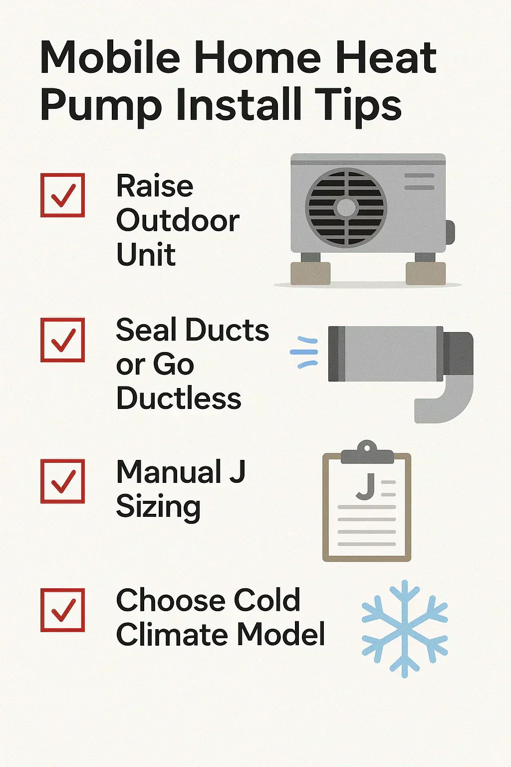 Best Cold Climate Heat Pumps for Mobile Homes and Small Spaces (2025)