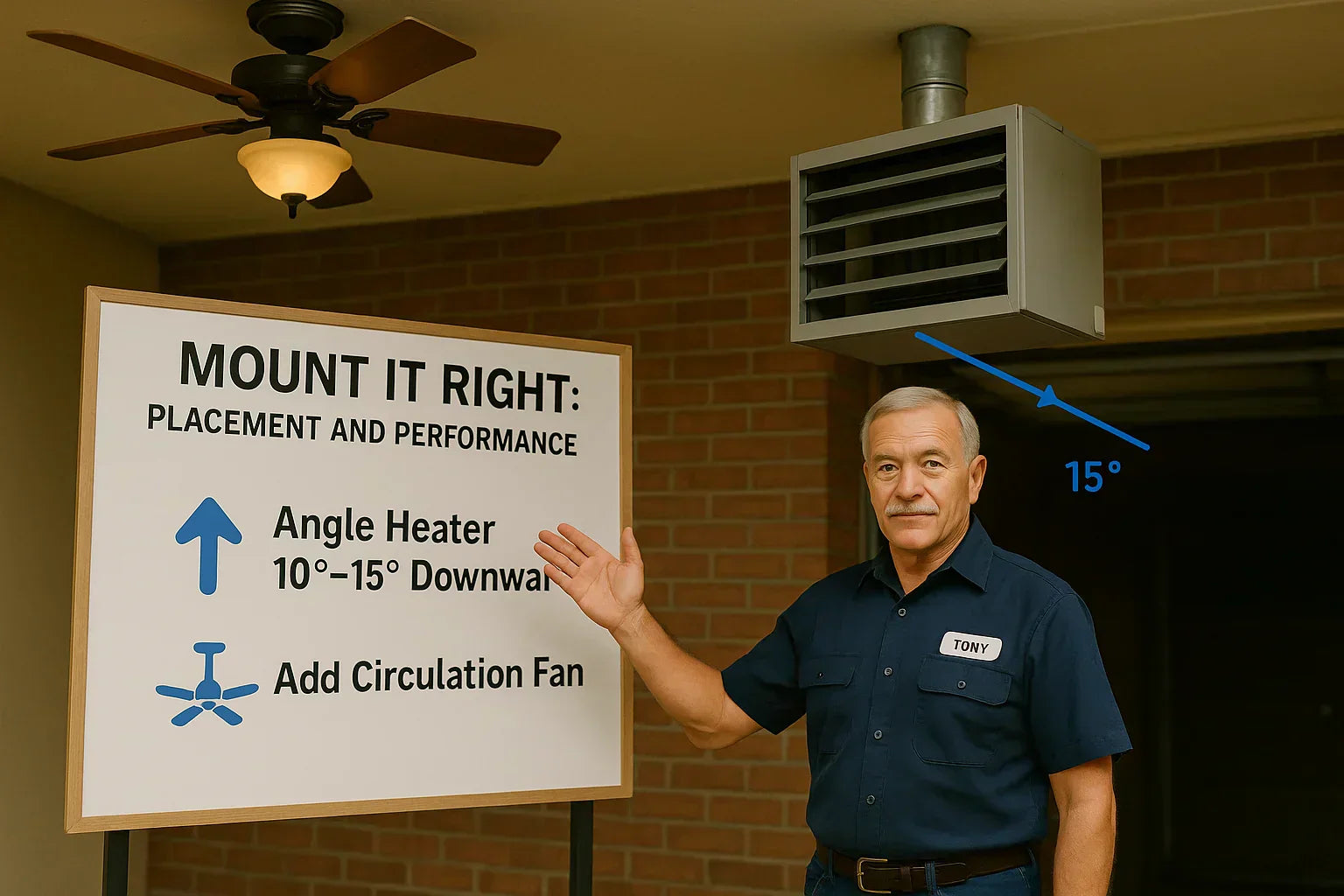 Mount It Right: Why Heater Placement Affects Performance and Sizing