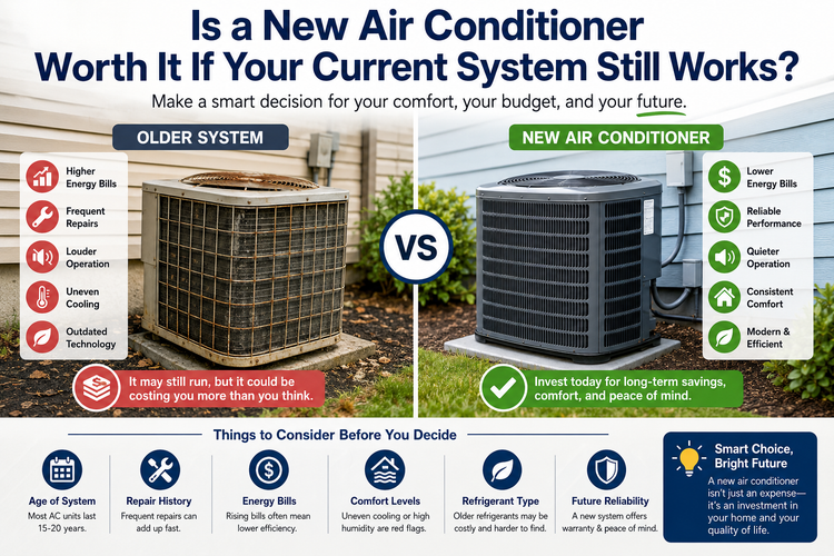 New Air Conditioner Worth It If Your Current System Still Works
