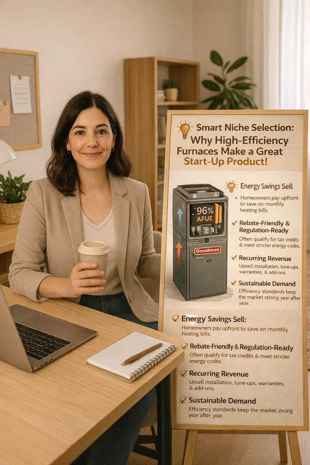 Niche Selection: Why High-Efficiency Furnaces Like the Goodman 96% AFUE Are a Winning Start-up Product