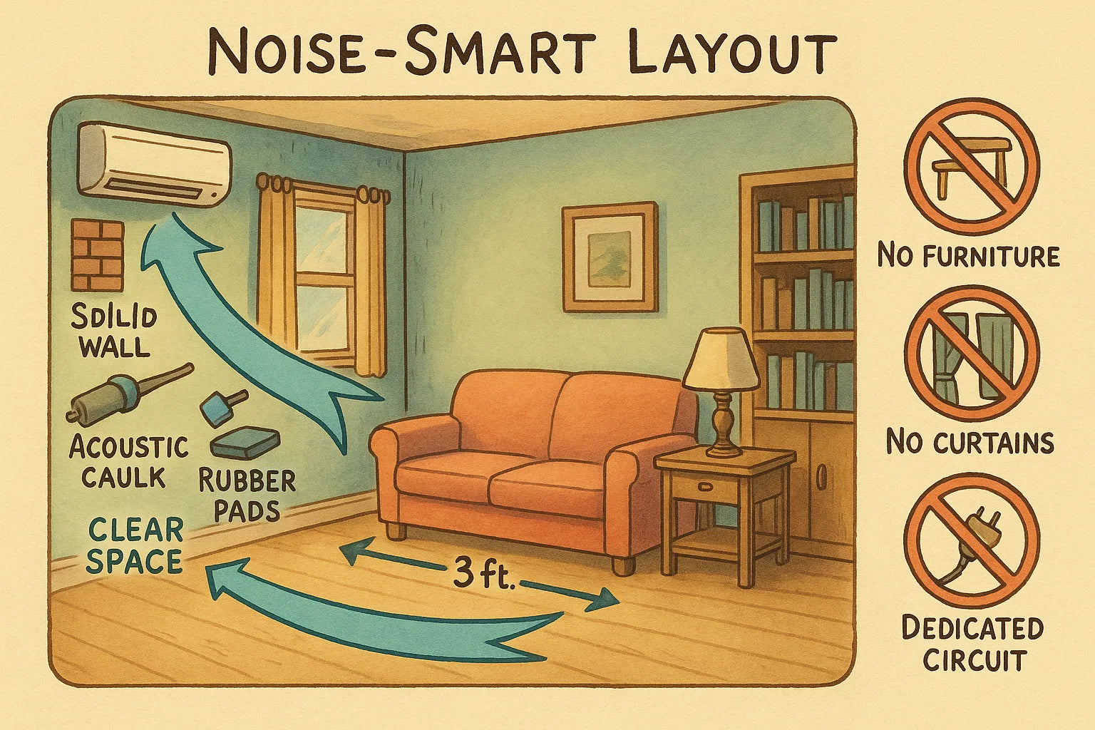 Noise-Smart System Design: Mike’s Layout Rules for Whisper-Quiet PTAC Operation