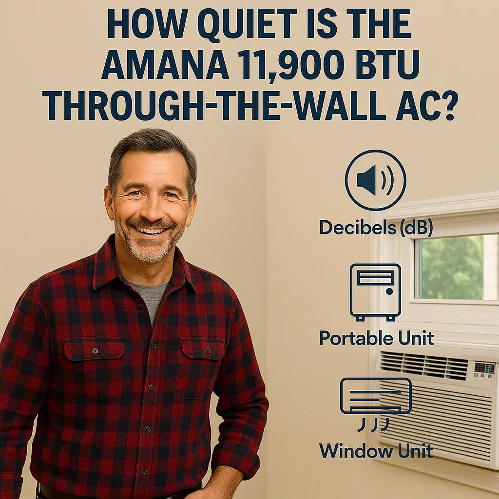 Noise Levels: How Quiet Is the Amana 11,900 BTU Through-the-Wall AC?