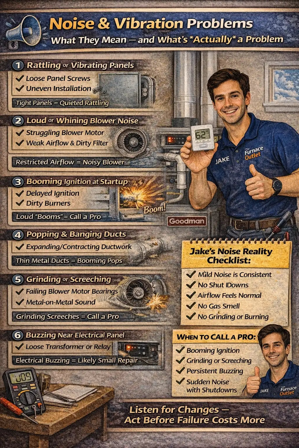 Noise & Vibration Problems: What They Mean and What’s Actually a Problem