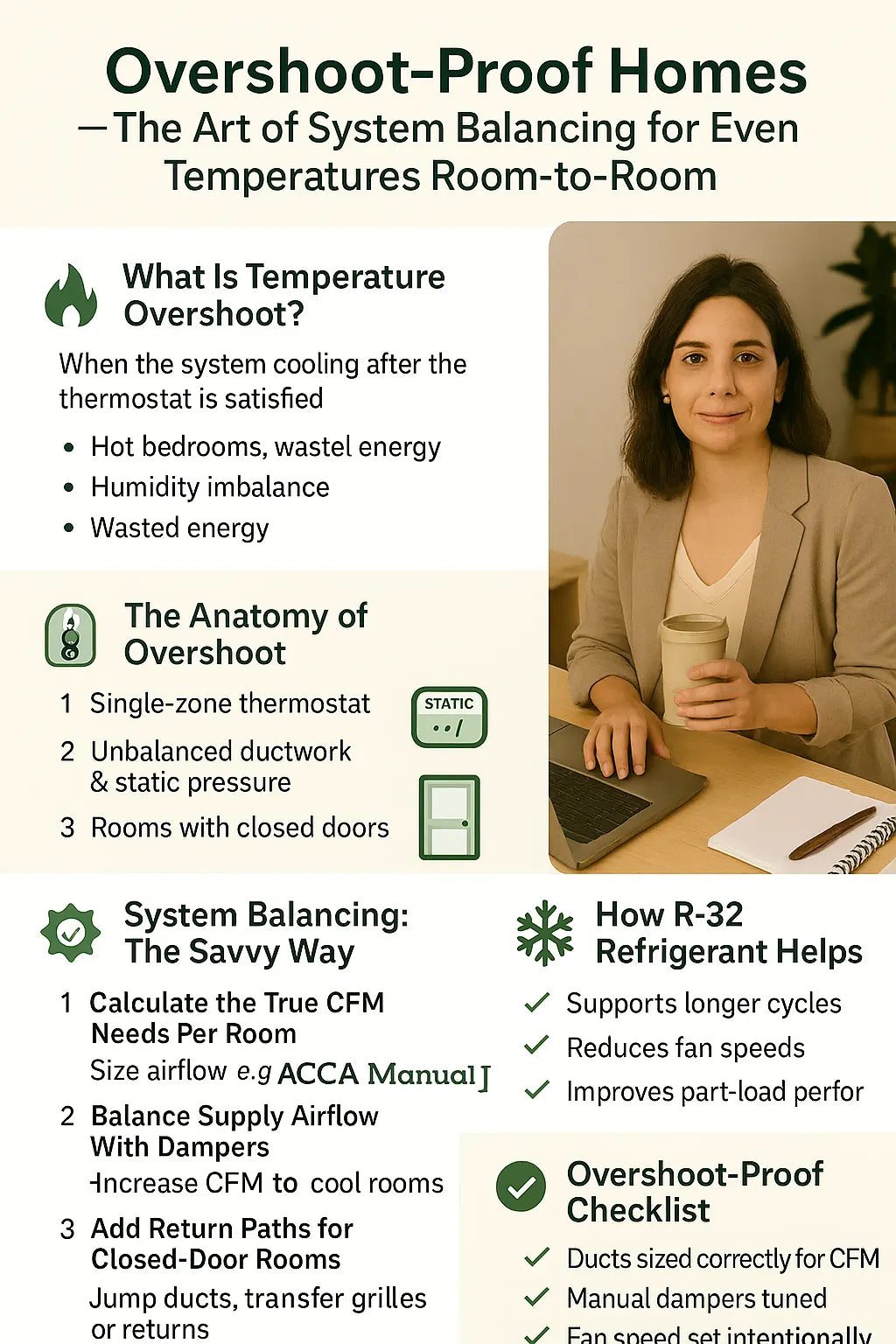 Overshoot-Proof Homes — The Art of System Balancing for Even Temperatures Room-to-Room