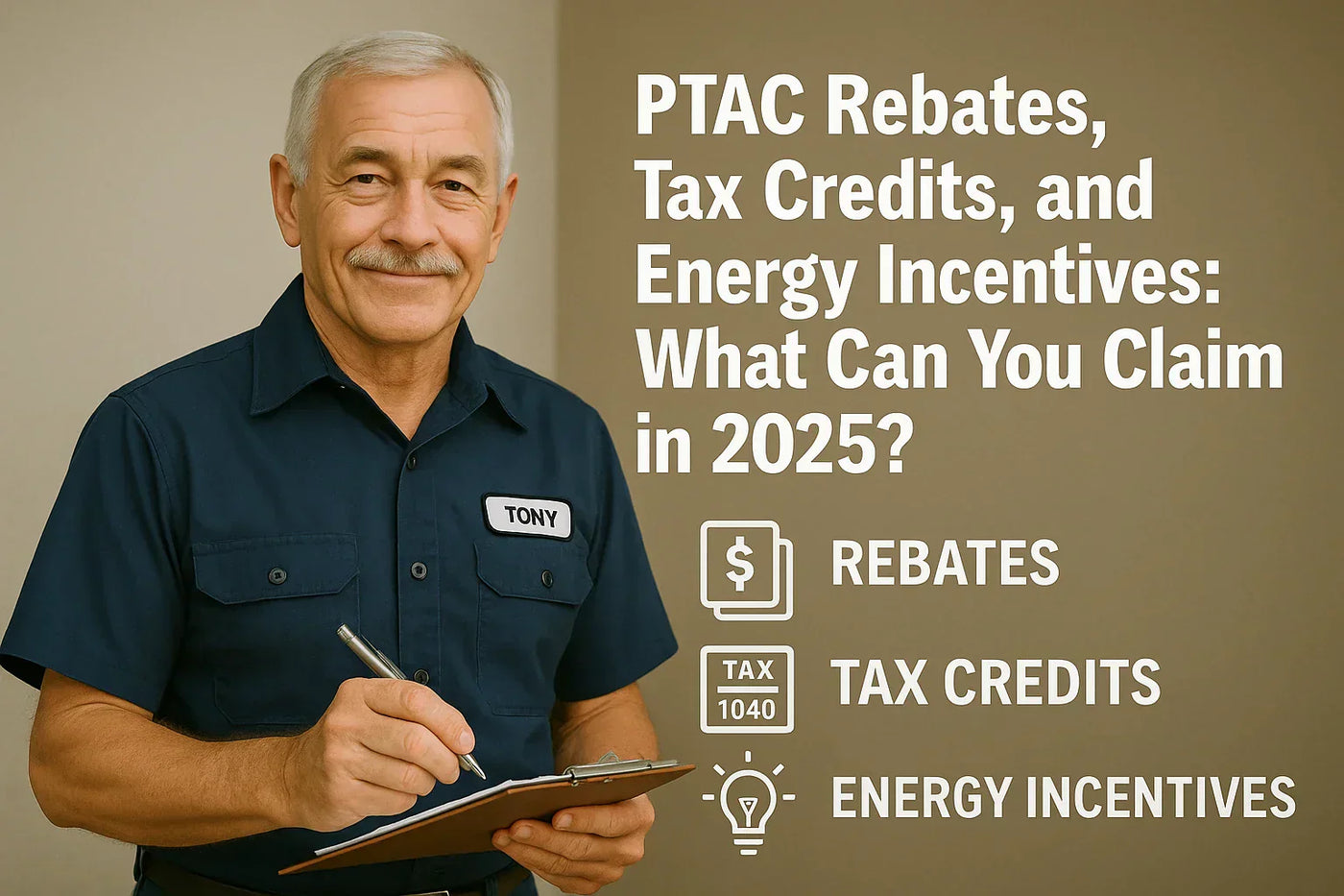 PTAC Rebates, Tax Credits, and Energy Incentives: What Can You Claim in 2025?