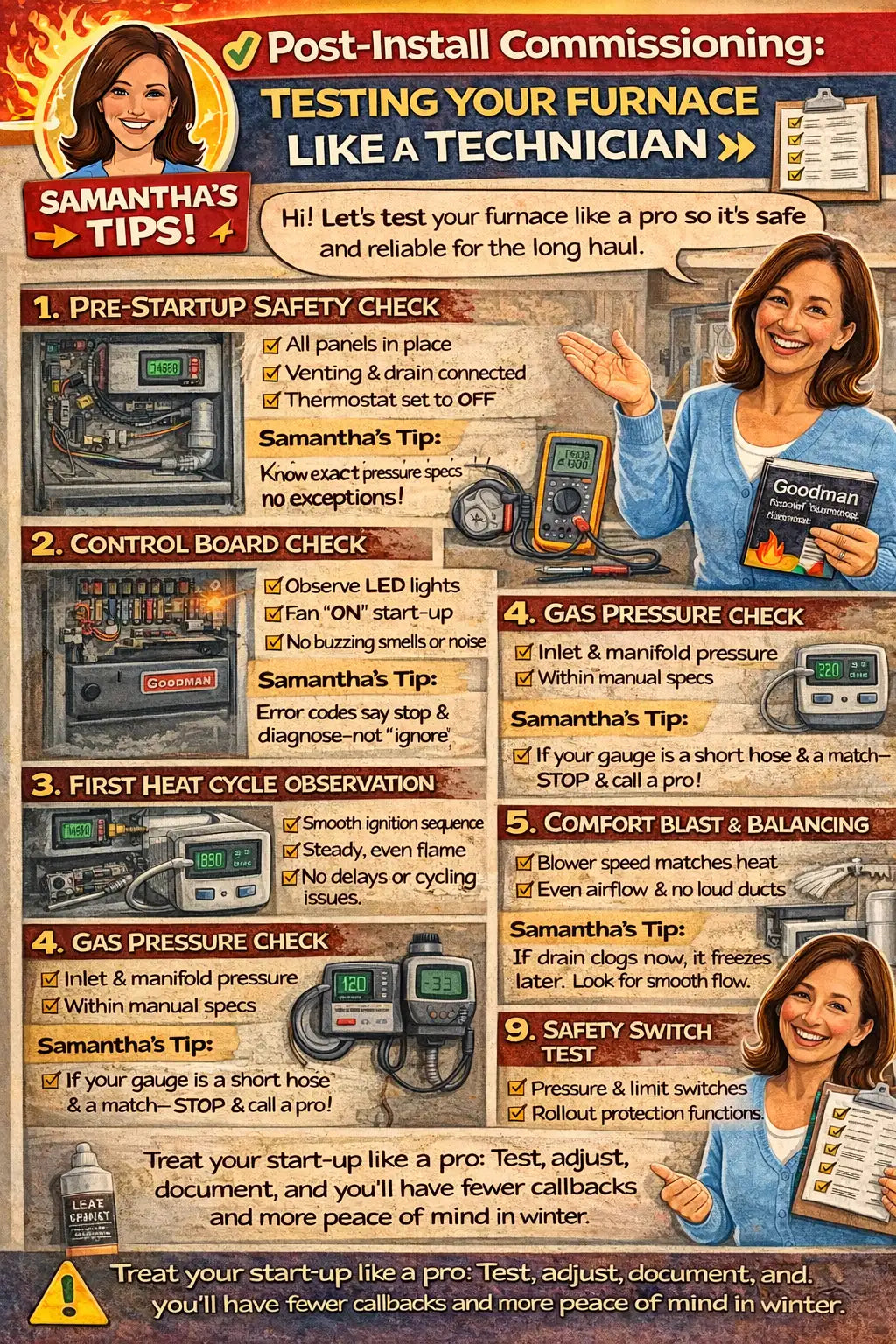 Post-Install Commissioning: Testing Your Furnace Like a Technician