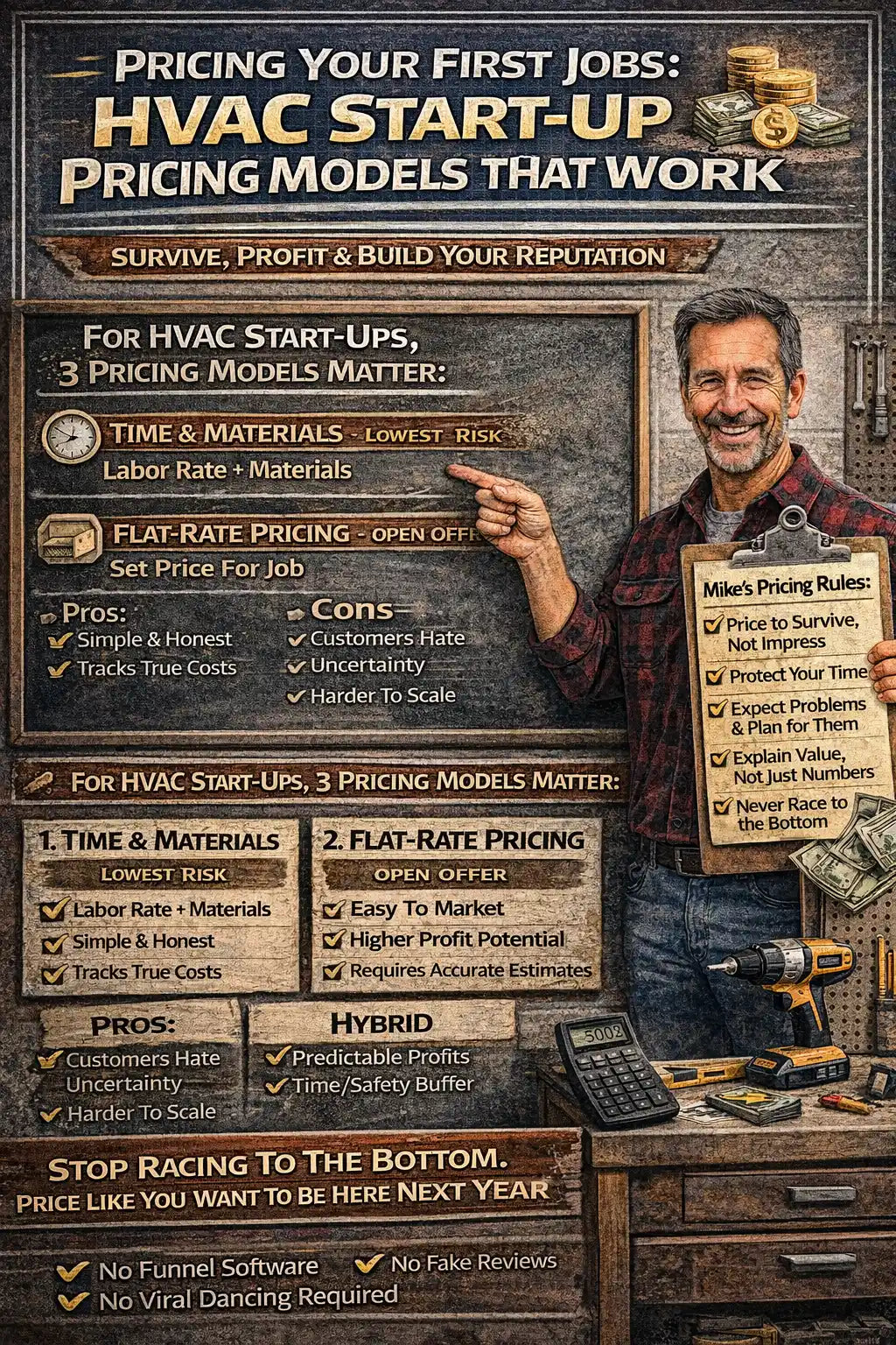 Pricing Your First Jobs: HVAC Start-Up Pricing Models That Work