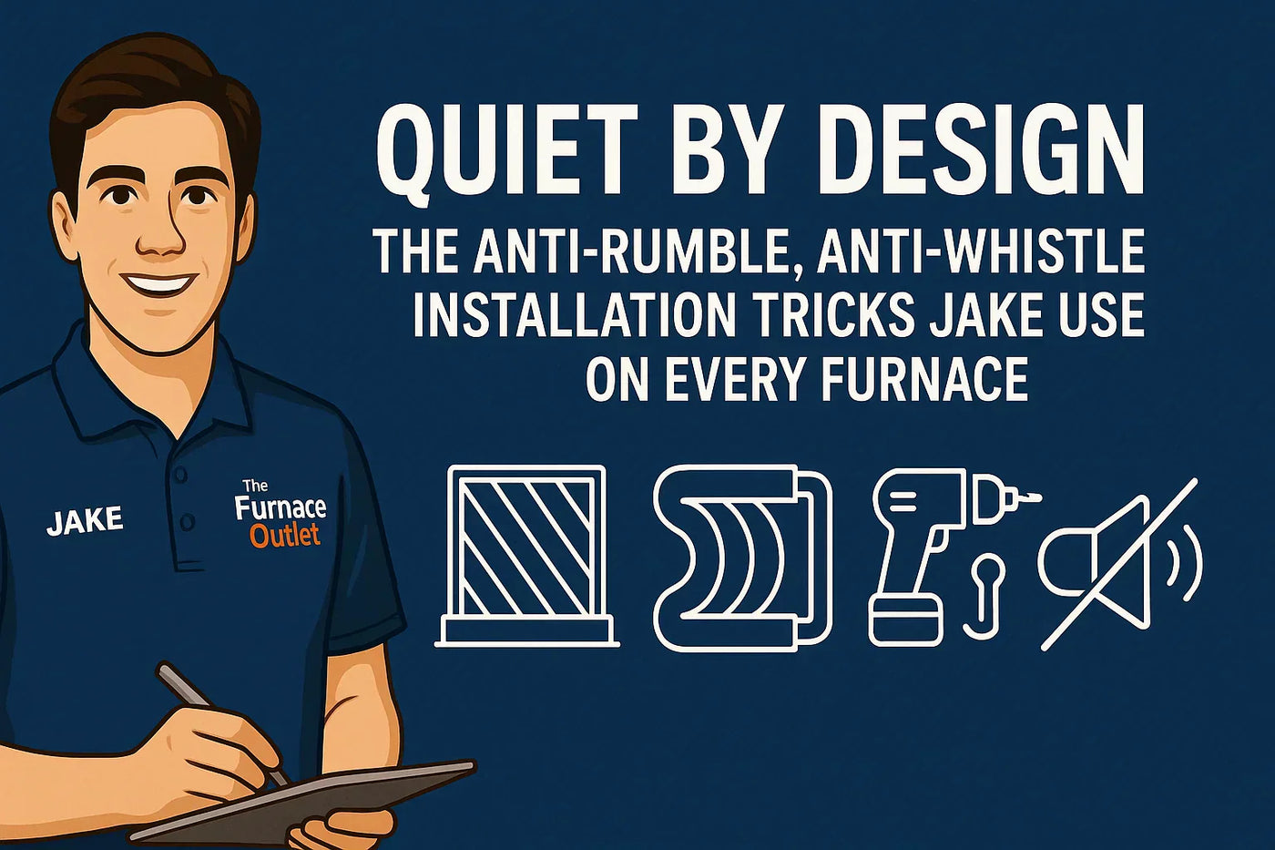 Quiet by Design: The Anti-Rumble, Anti-Whistle Installation Tricks Jake Uses on Every Furnace